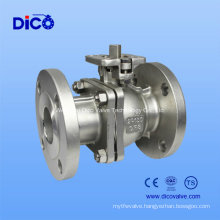 Ce API Stainless Steel 2PC Floating Ball Valve